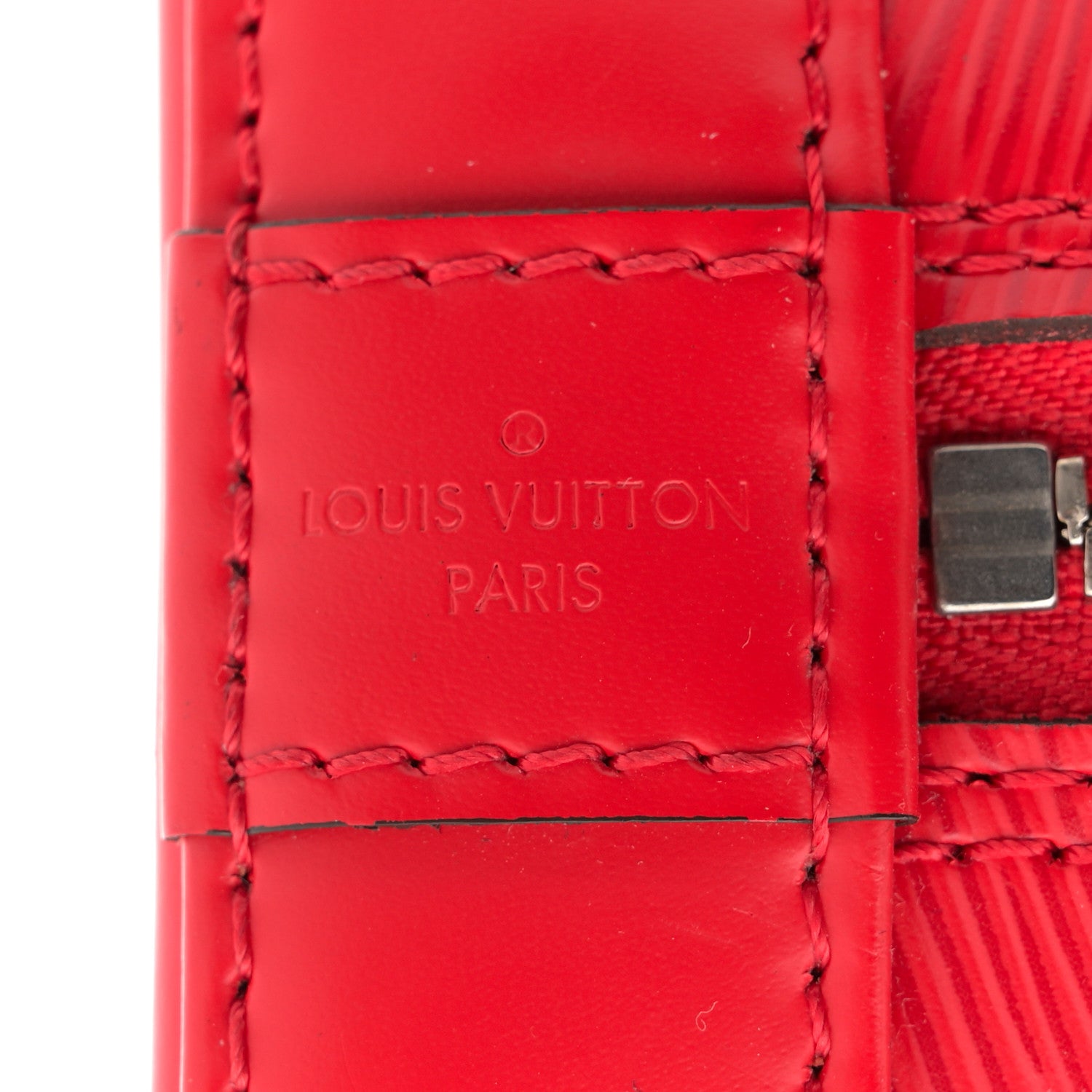 Louis Vuitton Epi Alma BB Coquelicot 6 of 16