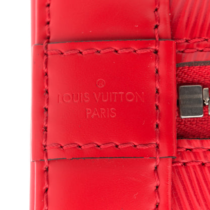 Louis Vuitton Epi Alma BB Coquelicot 6 of 16