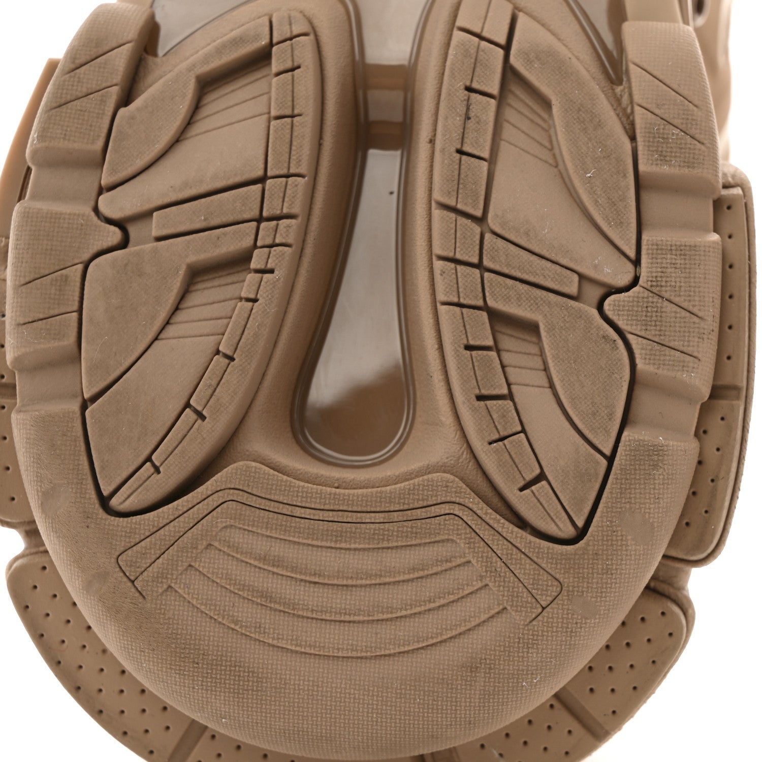 Balenciaga Mesh Nylon Womens Track Sneakers 38 Beige 7 of 9