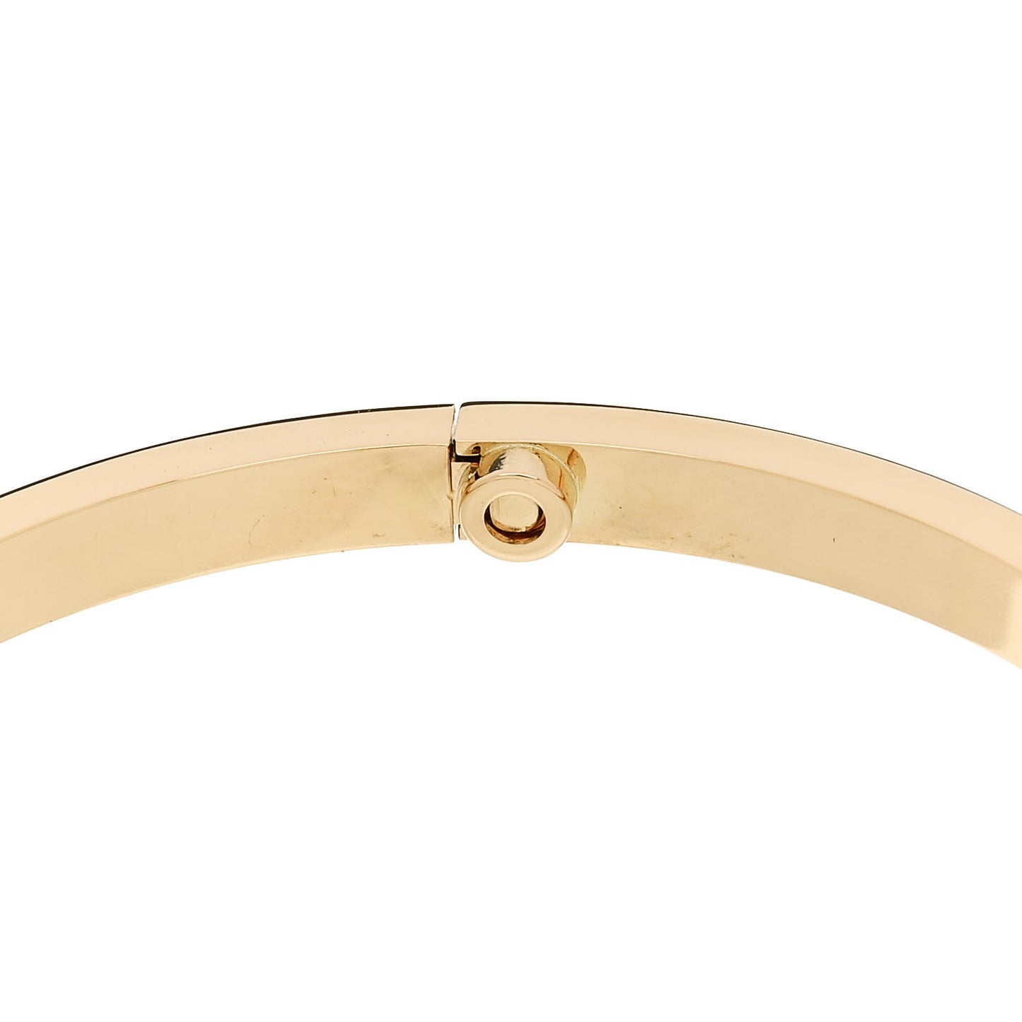 18K Yellow Gold Small LOVE Bracelet 17