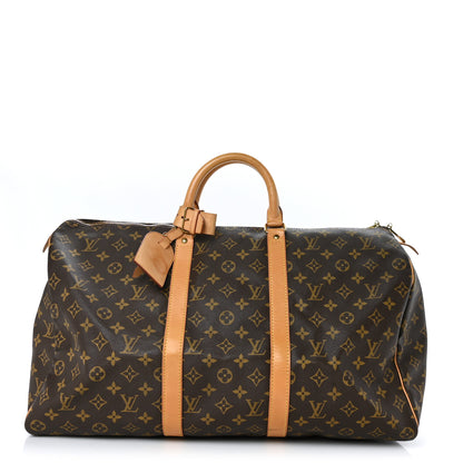 Louis Vuitton Monogram Keepall 50 1 of 12