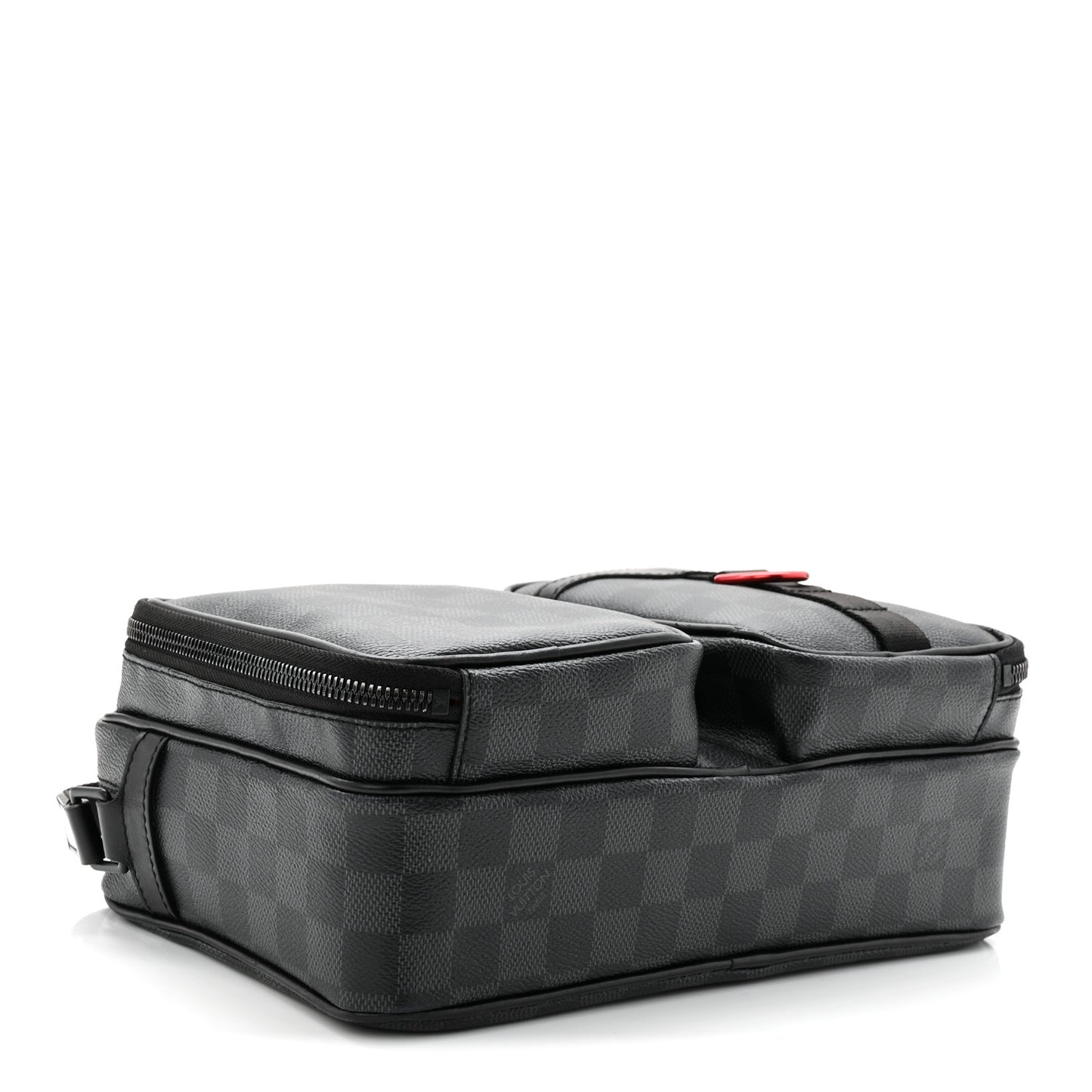 Damier Graphite Utility Messenger