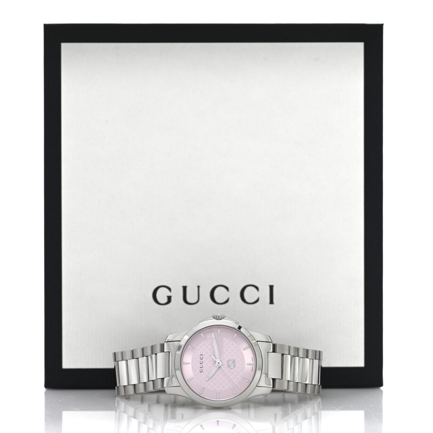 Stainless Steel 27mm G-Timeless Quartz Watch Pink