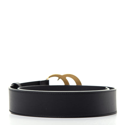 Gucci Calfskin Double G 40mm Belt 80 32 Black 2 of 6