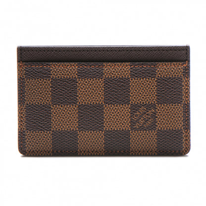 Louis Vuitton Damier Ebene Simple Card Holder 1 of 5