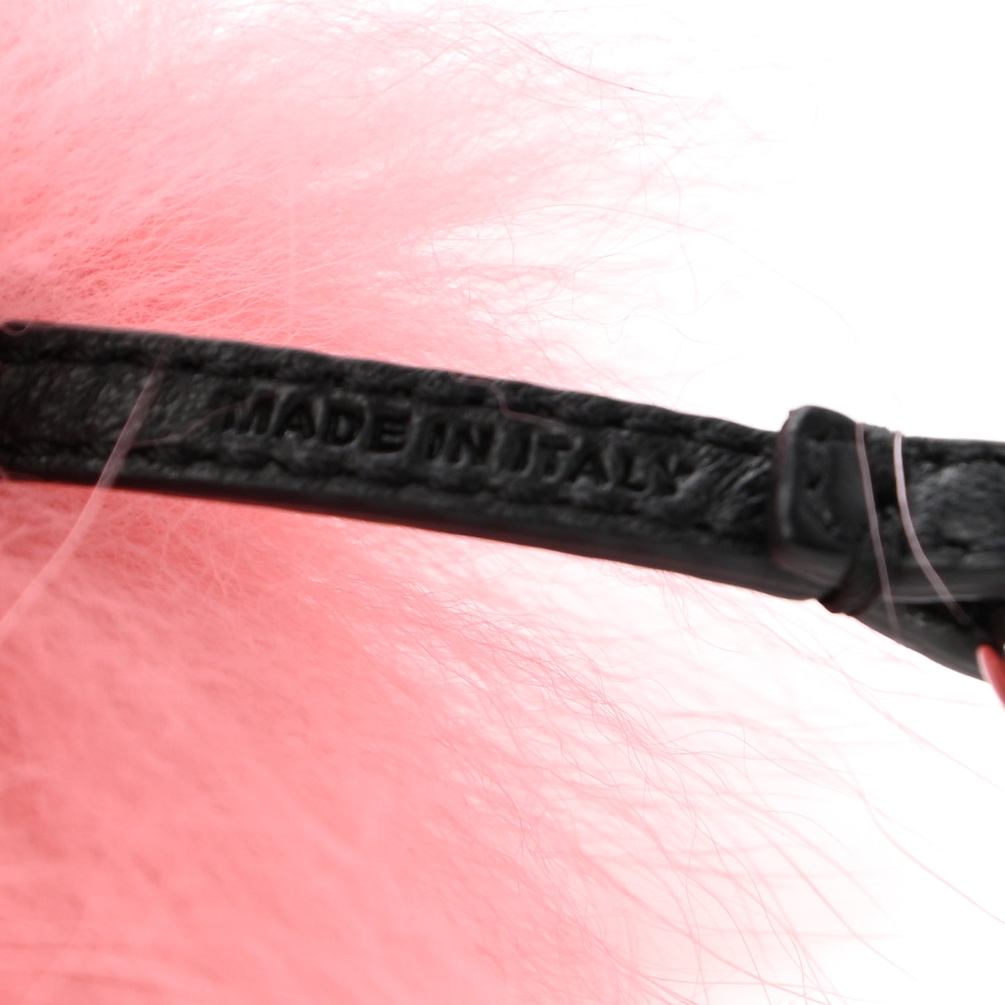 Zucca Fox Fur F is Fendi Space Monkey Bag Charm