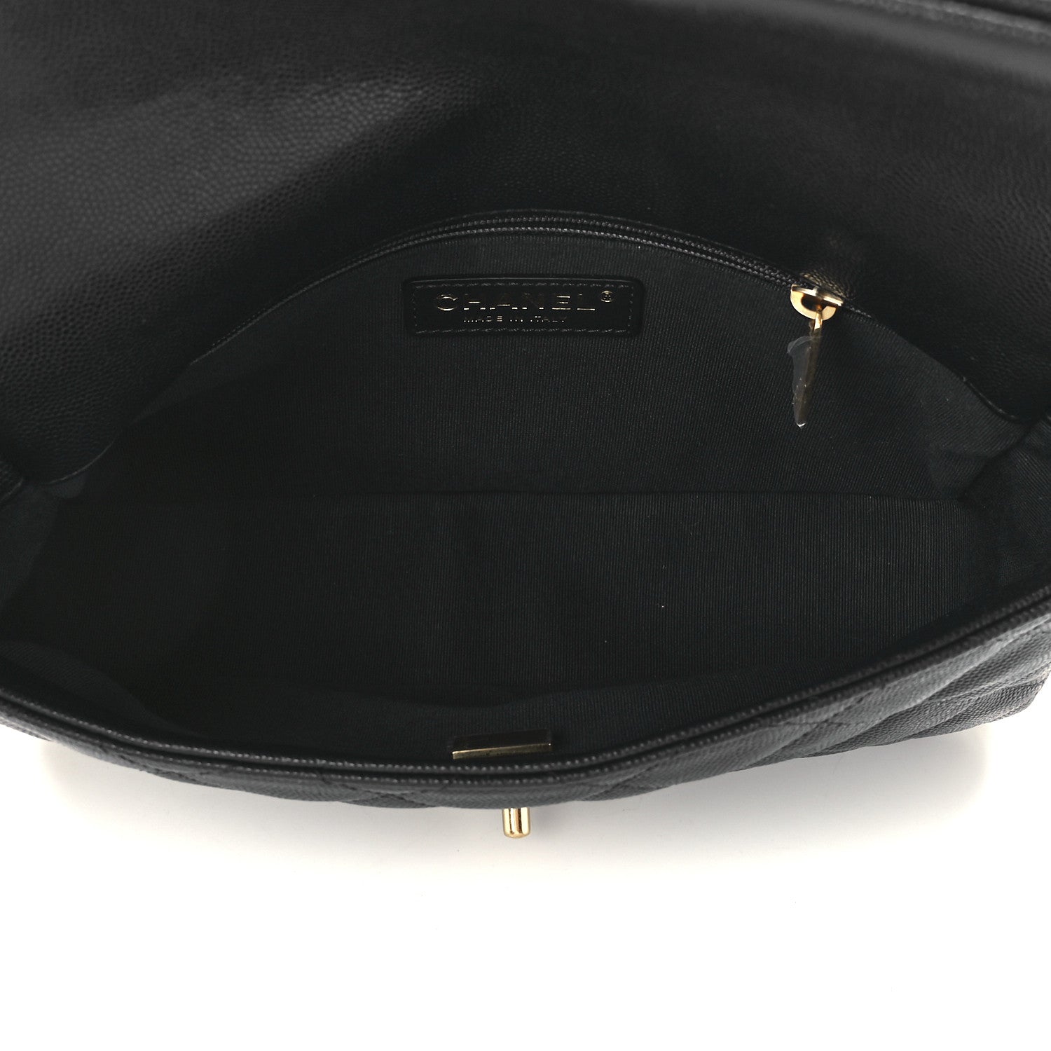 Chanel Caviar Quilted Small CC You Flap Dark Blue 5 of 13