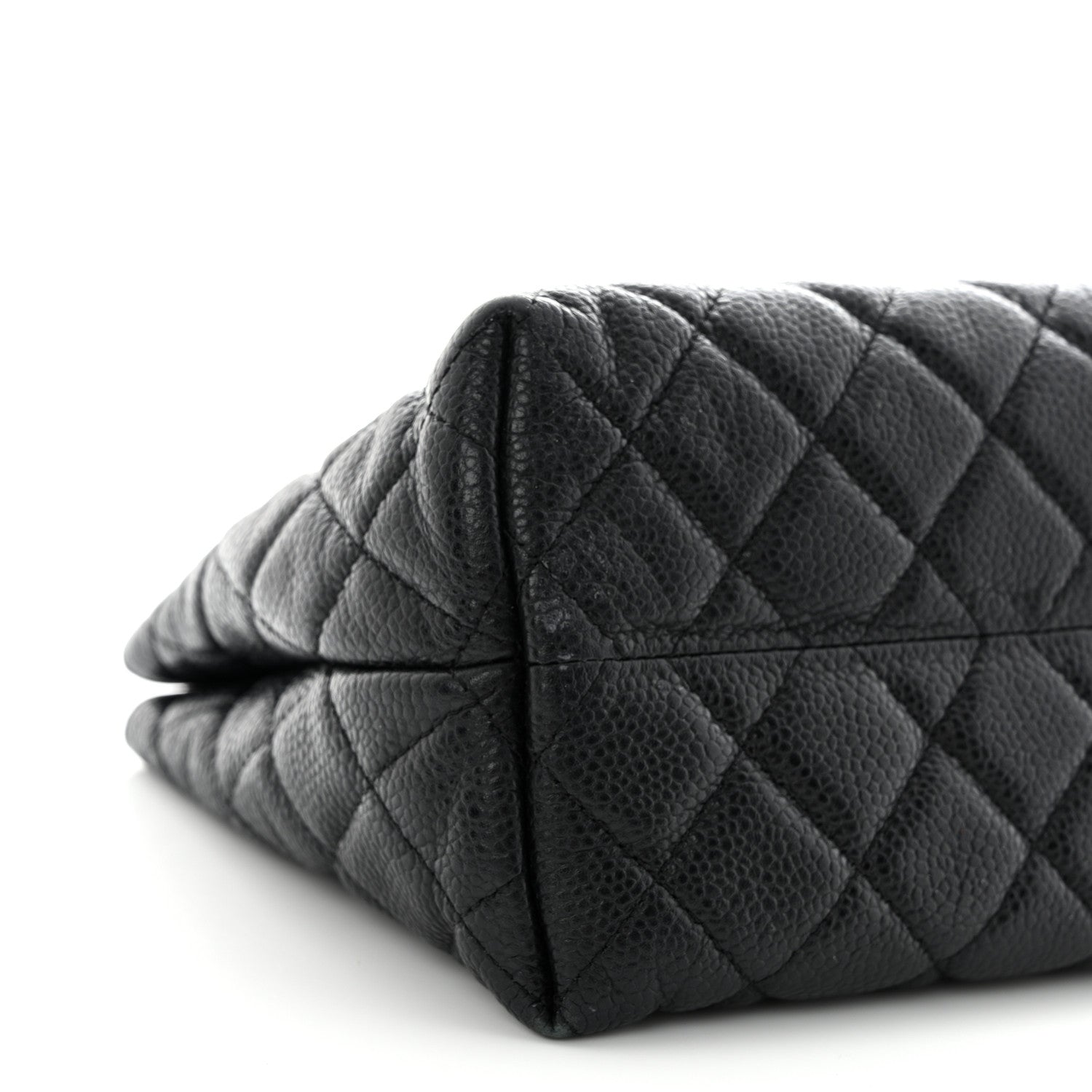 Chanel Lambskin Quilted Cosmetic Case Black 8 of 12