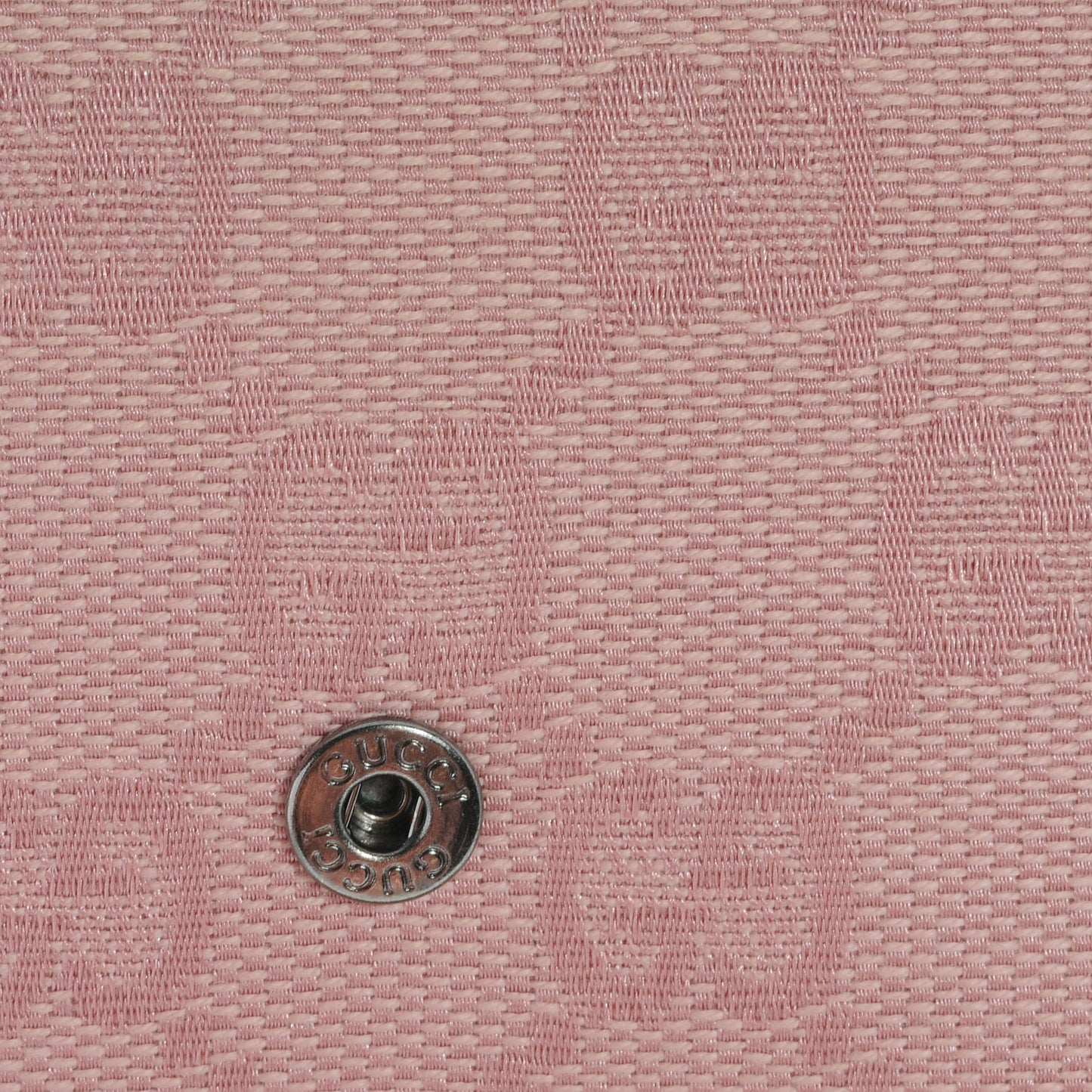 Monogram Metal Bar French Flap Wallet Pink