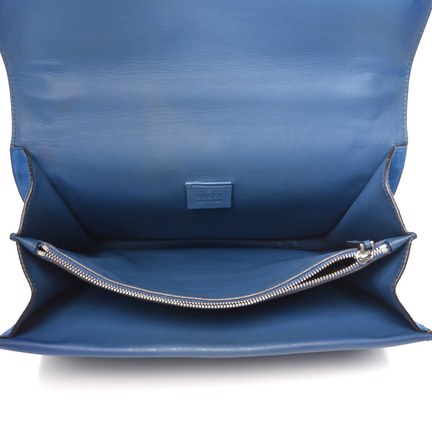 Gucci Suede Medium Dionysus Shoulder Bag Blue 5 of 16
