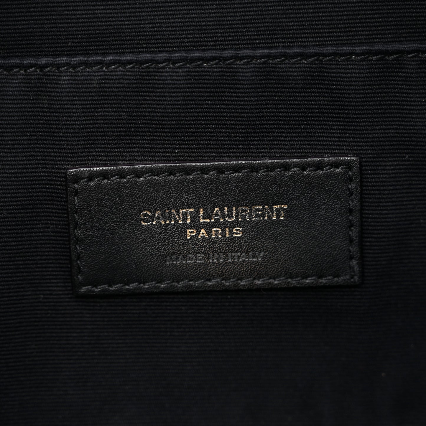 Grain De Poudre Monogram Belt Bag Black
