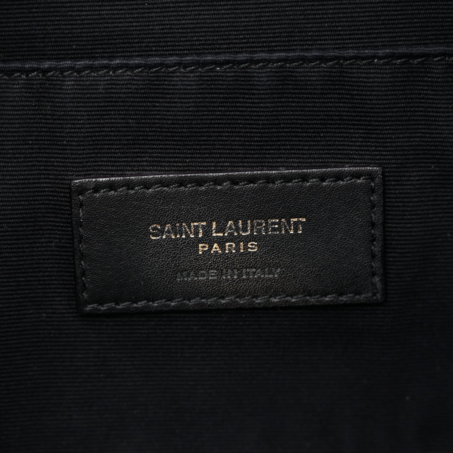 Saint Laurent Grain De Poudre Monogram Belt Bag Black 6 of 15