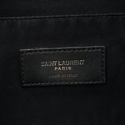 Saint Laurent Grain De Poudre Monogram Belt Bag Black 6 of 15
