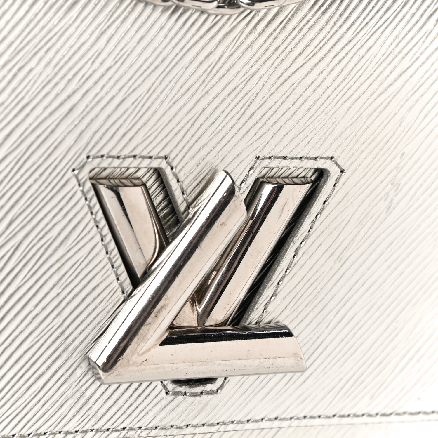 Louis Vuitton Epi Twist Shoulder Bag PM Argent 10 of 14