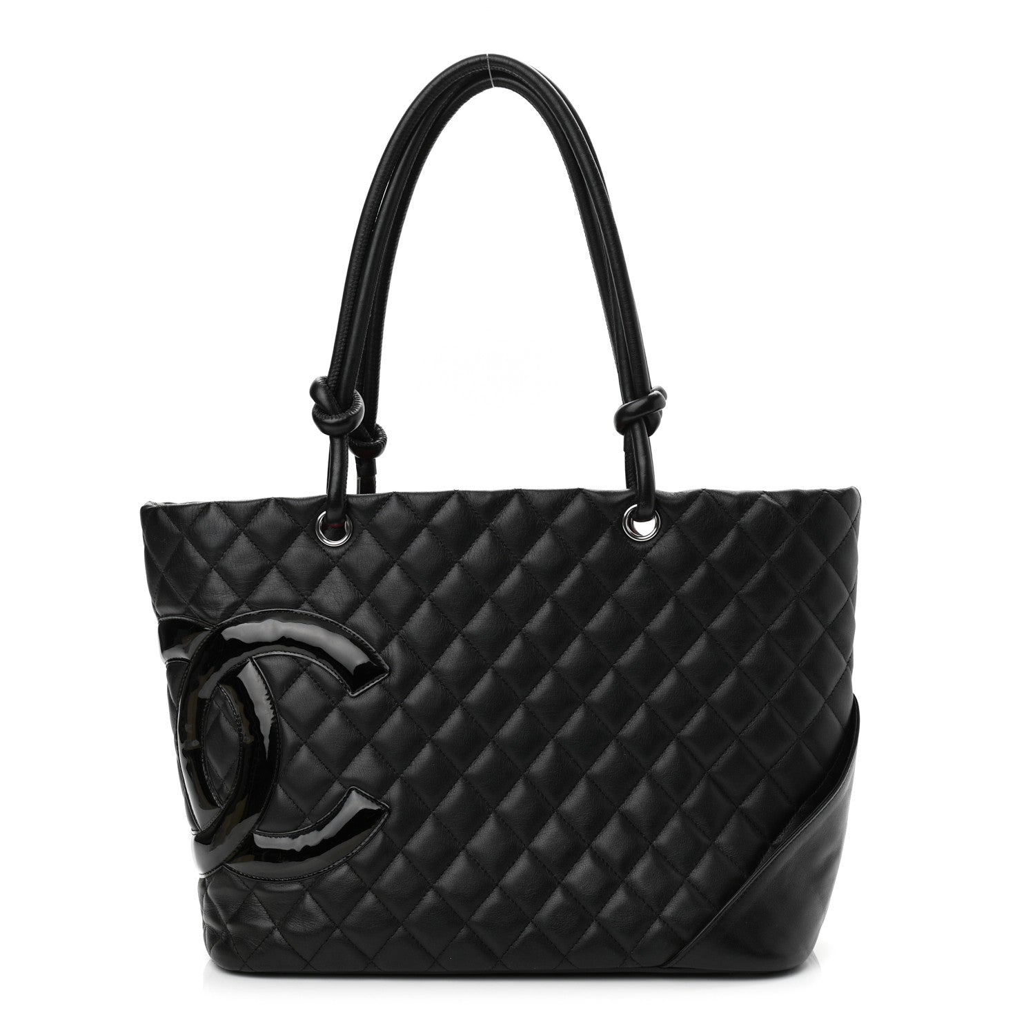 Chanel Calfskin Quilted Large Cambon Tote Black 1 of 13
