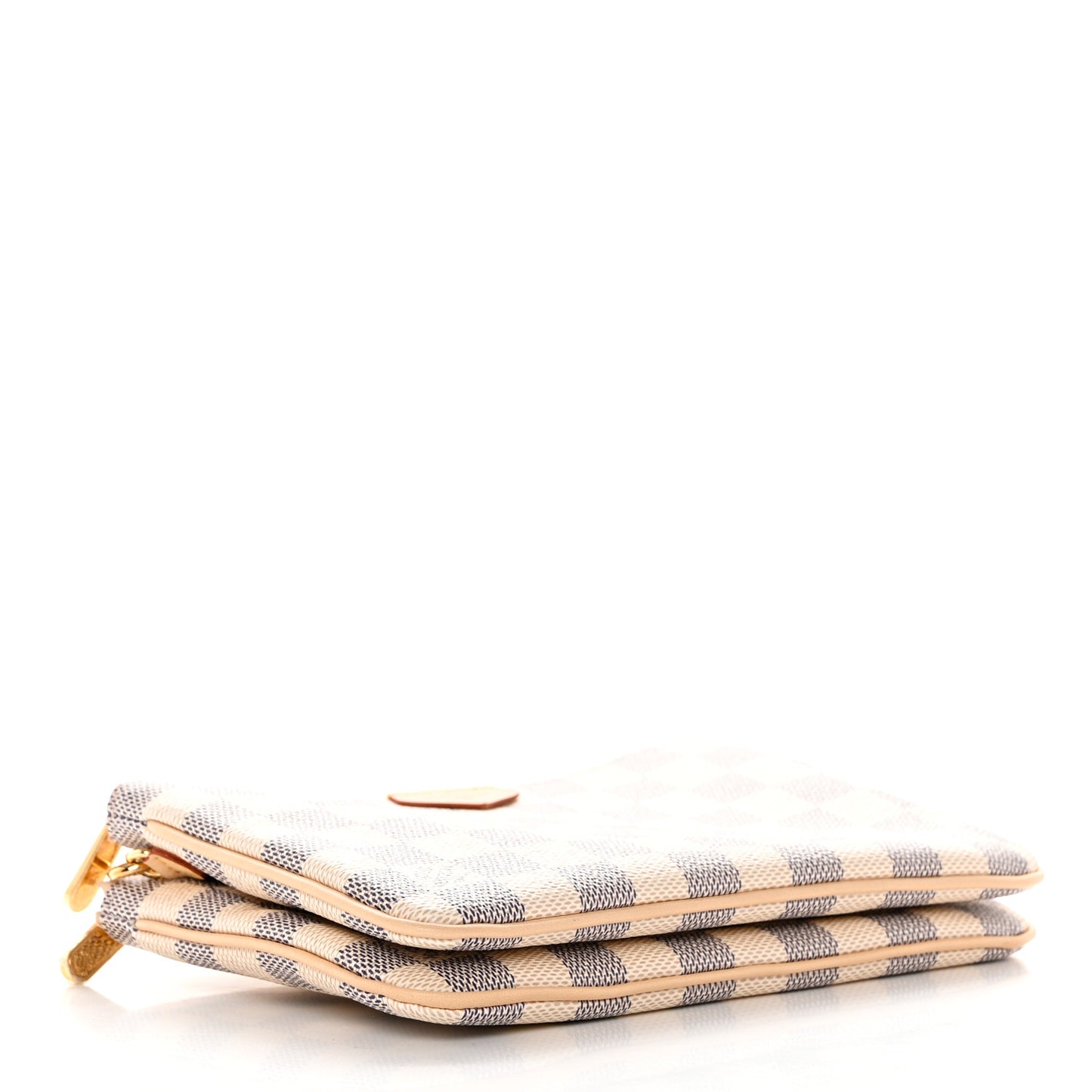 Damier Azur Double Zip Pochette