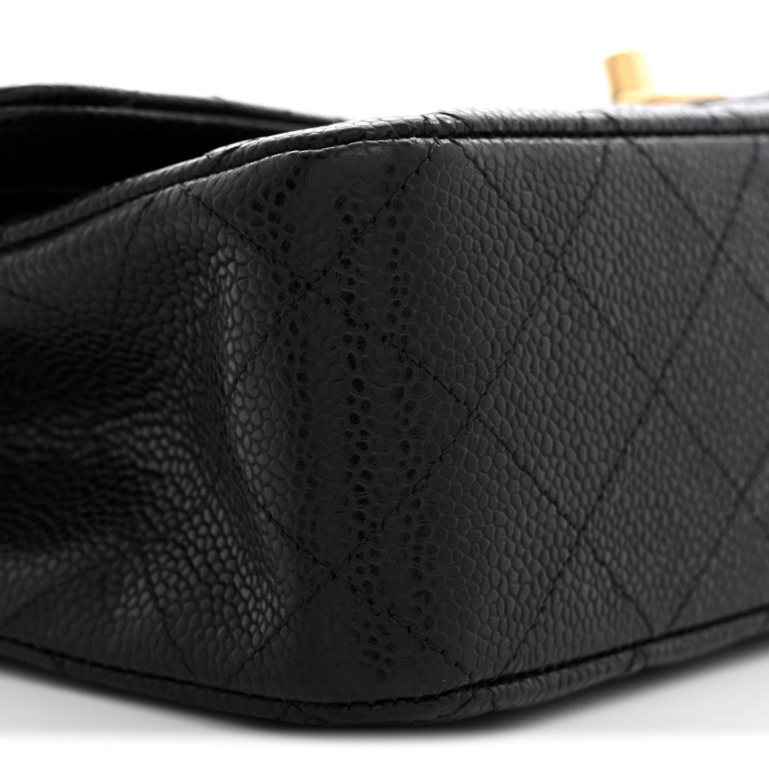 Chanel Caviar Quilted Medium Double Flap Black 9 of 11