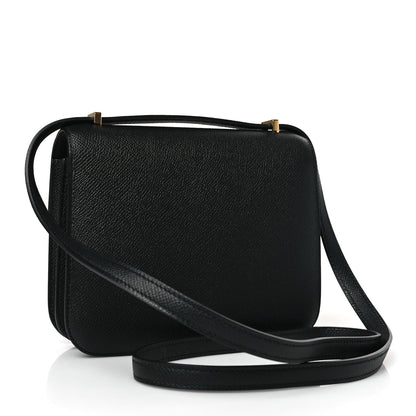 Hermes Epsom Constance 18 Black 3 of 9