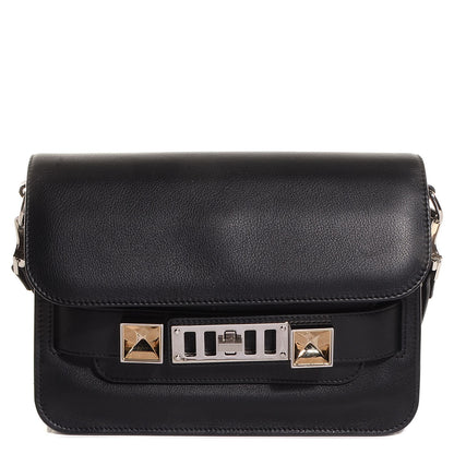 Proenza Schouler Leather Mini PS11 Classic Shoulder Bag Black 1 of 10