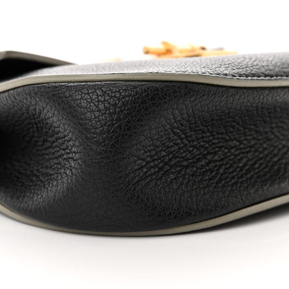 Chloe Grained Calfskin Lambskin Mini Drew Shoulder Bag Black 8 of 12