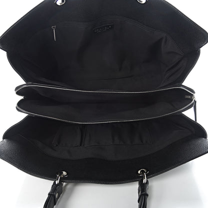 Chanel Soft Caviar Quilted CC Timeless Tote Black 5 of 11