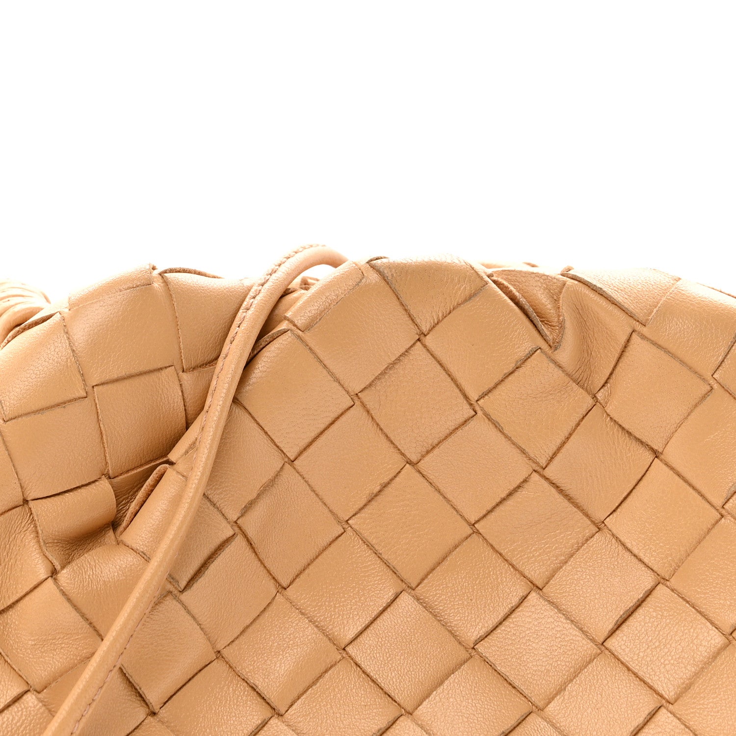Bottega Veneta Nappa Intrecciato The Mini Pouch Almond 1861343