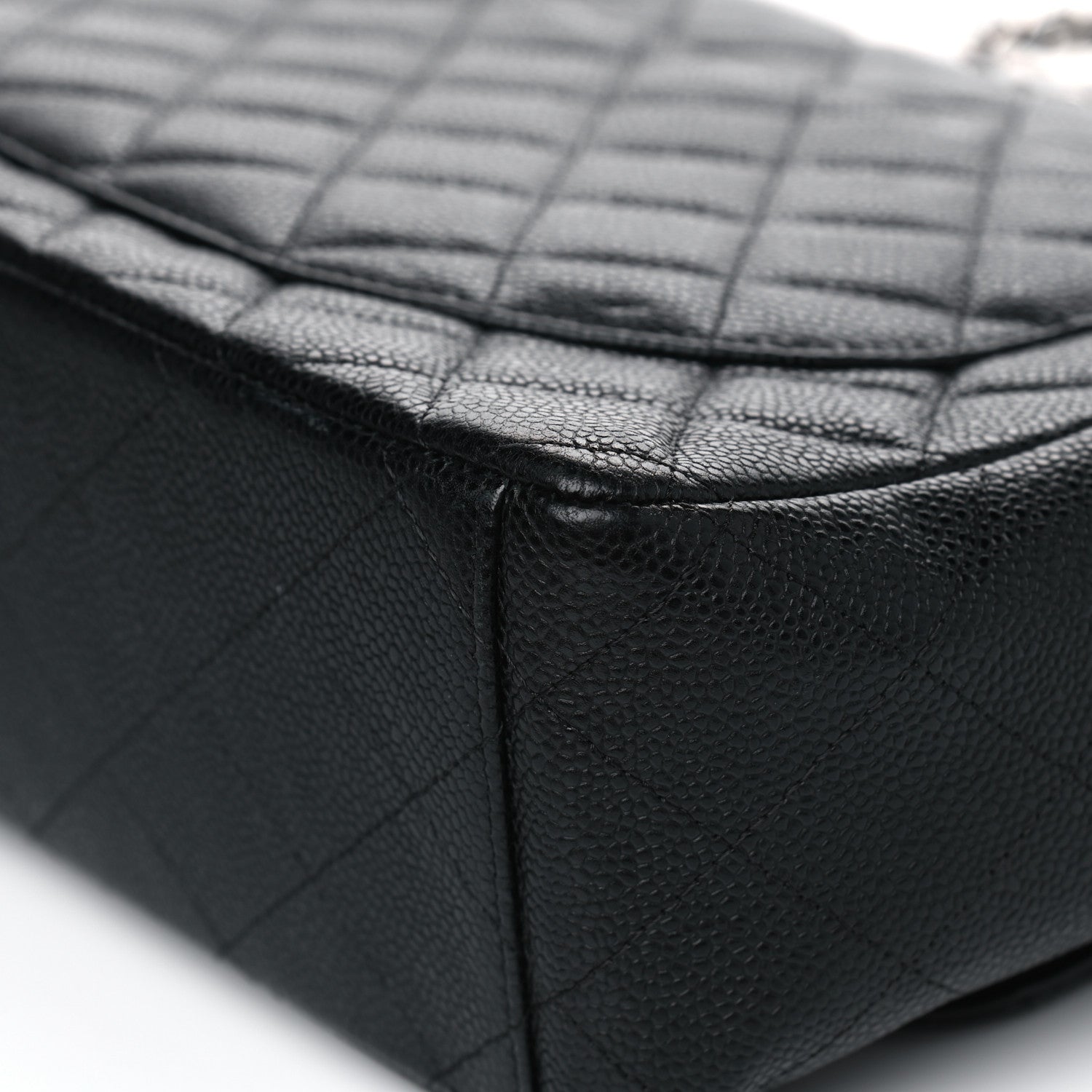 Chanel Caviar Quilted Maxi Double Flap Black 8 of 8