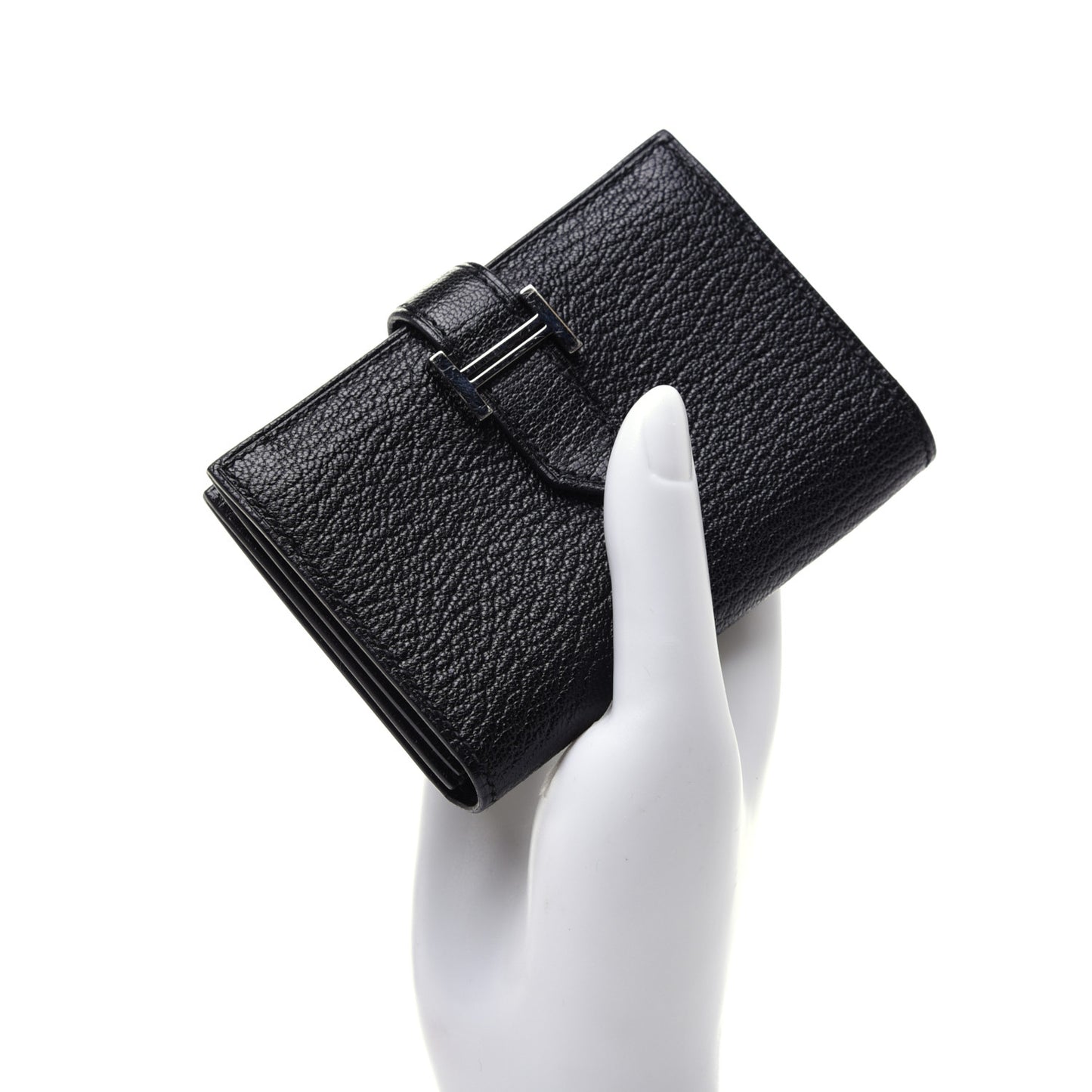 Chevre Mysore Bearn Card Holder Wallet Black