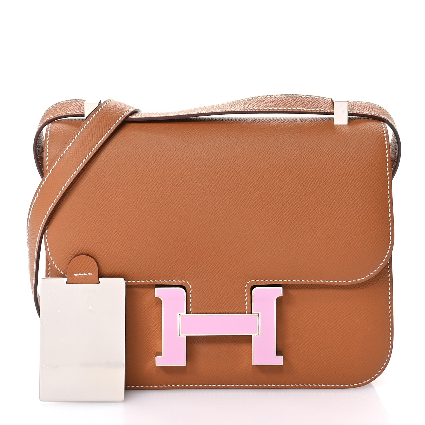 Epsom Enamel Constance 24 Gold Mauve Sylvestre