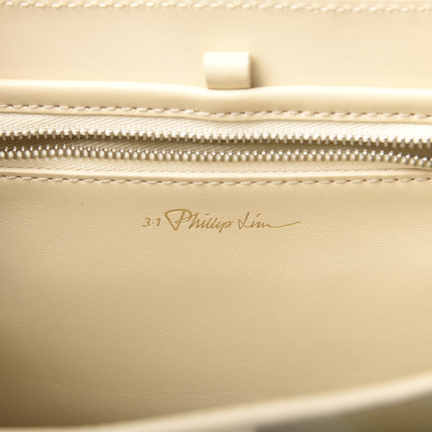 3.1 Calfskin Mini Pashli Trapeze Satchel Powder Champagne