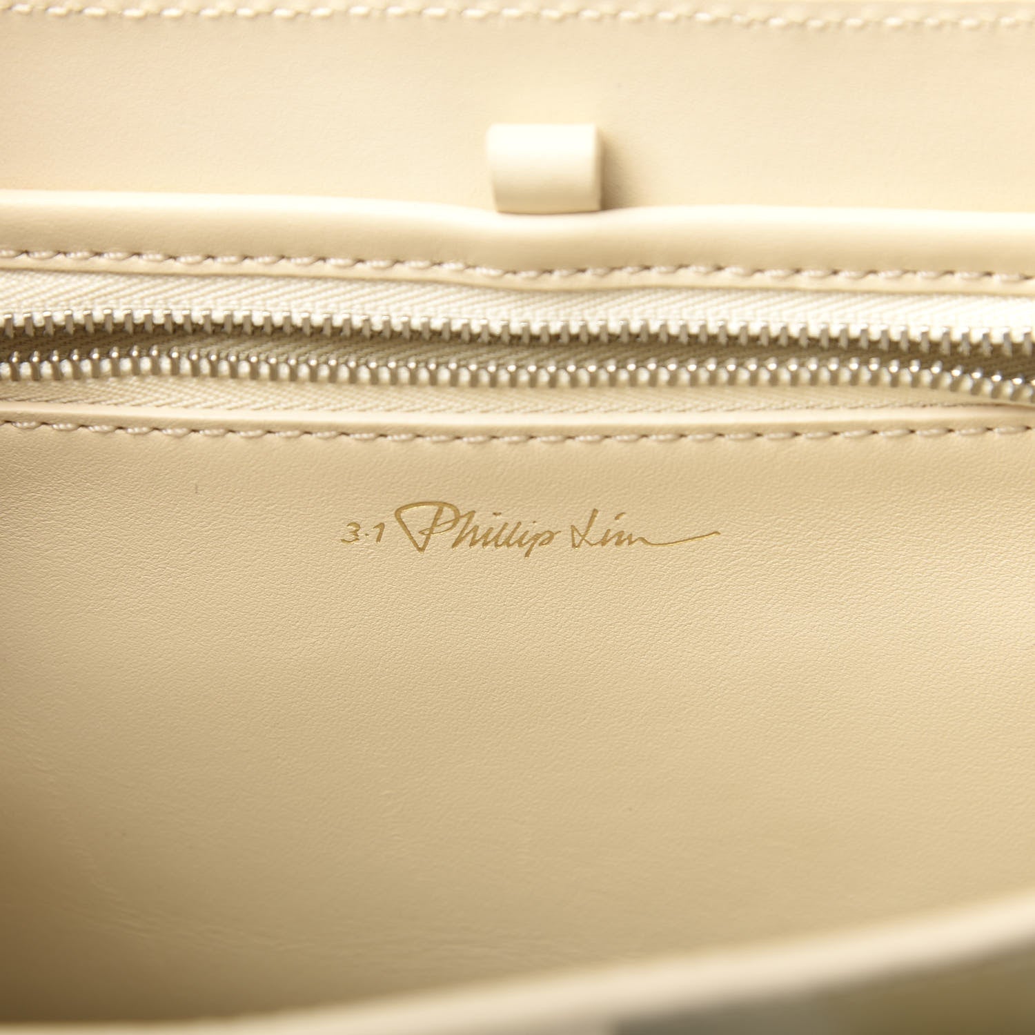 3.1 Phillip Lim 3.1 Calfskin Mini Pashli Trapeze Satchel Powder Champagne 6 of 10