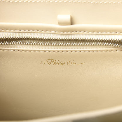 3.1 Phillip Lim 3.1 Calfskin Mini Pashli Trapeze Satchel Powder Champagne 6 of 10