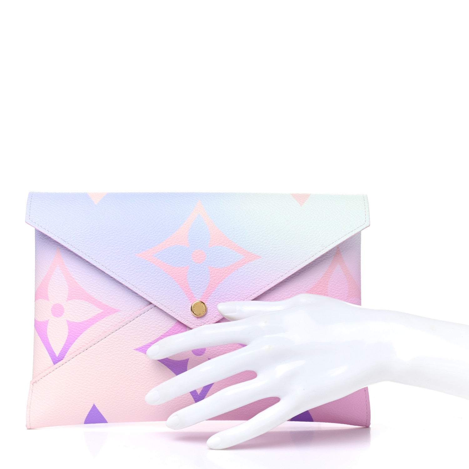 Louis Vuitton Monogram Giant Spring In The City Large Kirigami Pochette Sunrise Pastel 2 of 10