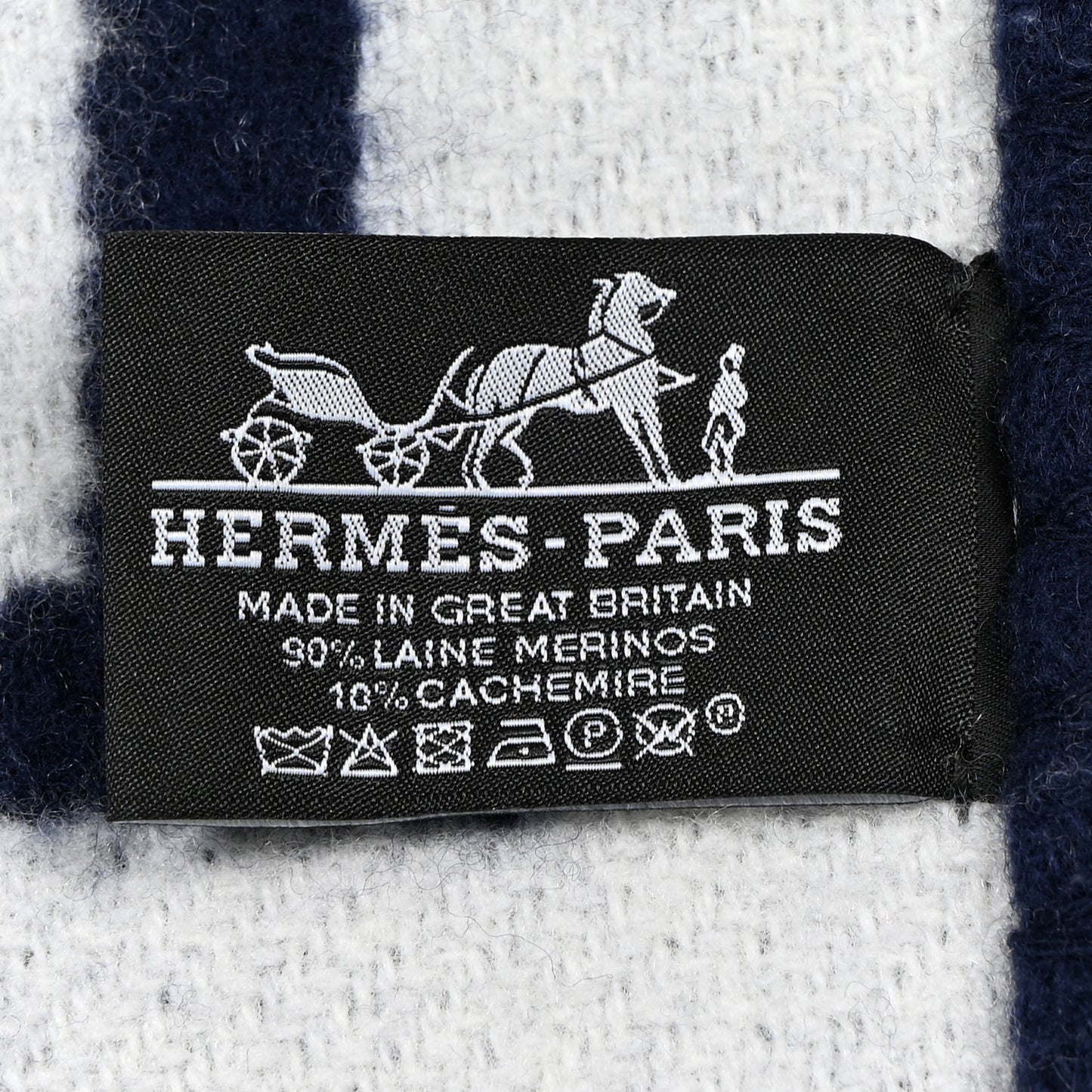 Wool Cashmere Avalon III Blanket Caban Ecru
