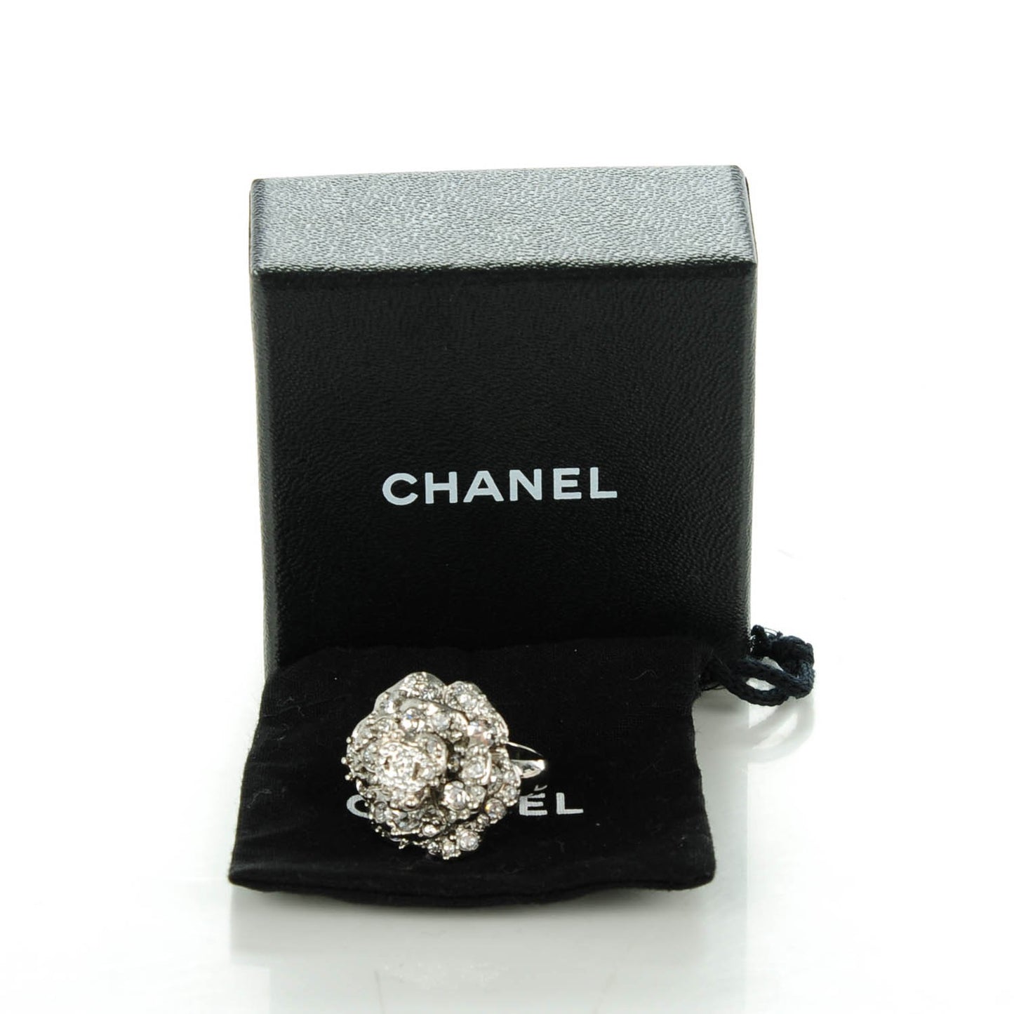 Swarovski Crystal Camellia Ring 6