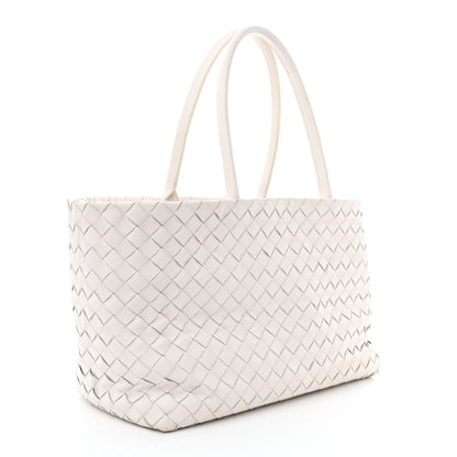 Bottega Veneta Nappa Intrecciato Tote Bag White 3 of 13