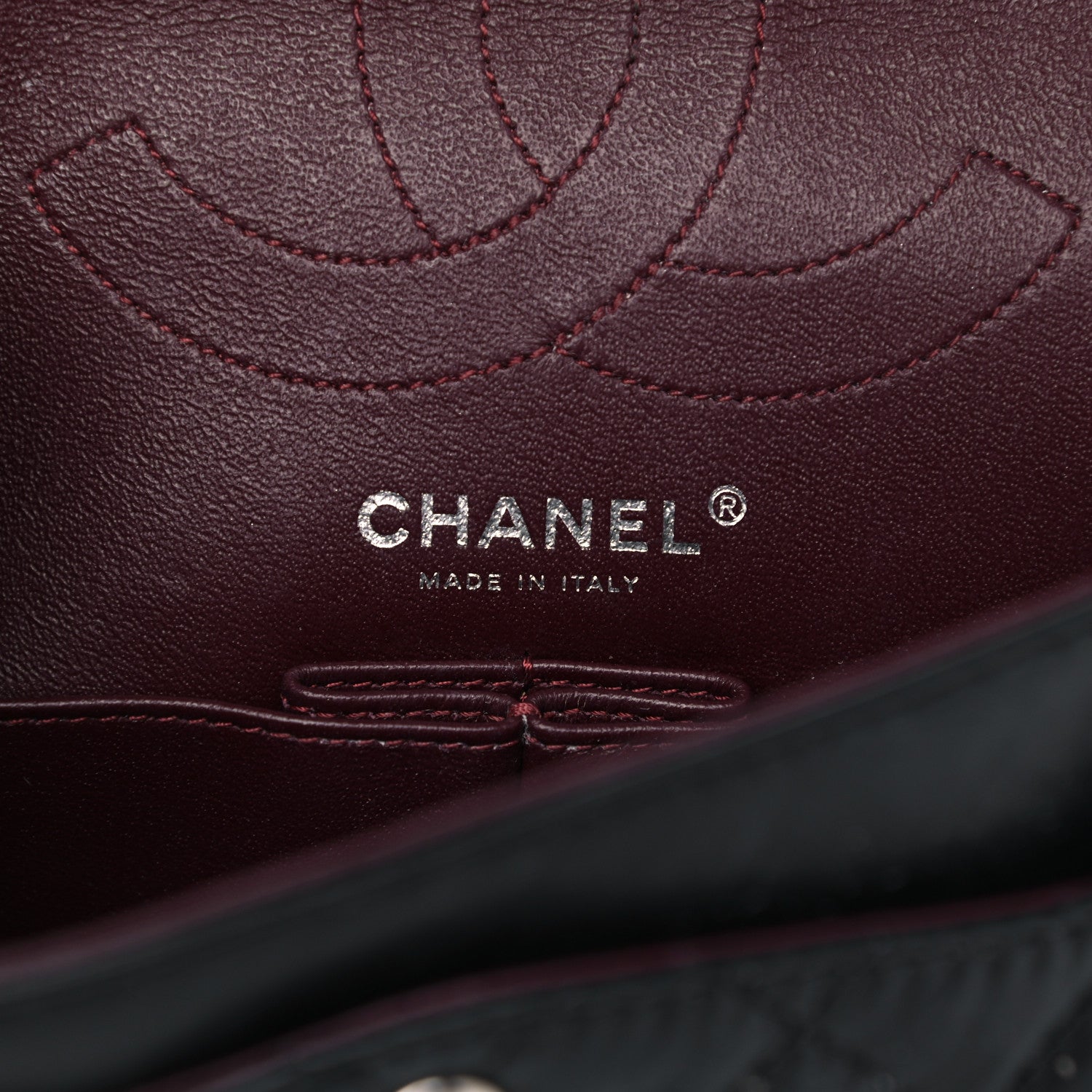 Chanel Aged Calfskin Space Charms 2.55 Reissue 225 Flap Black 5 of 17