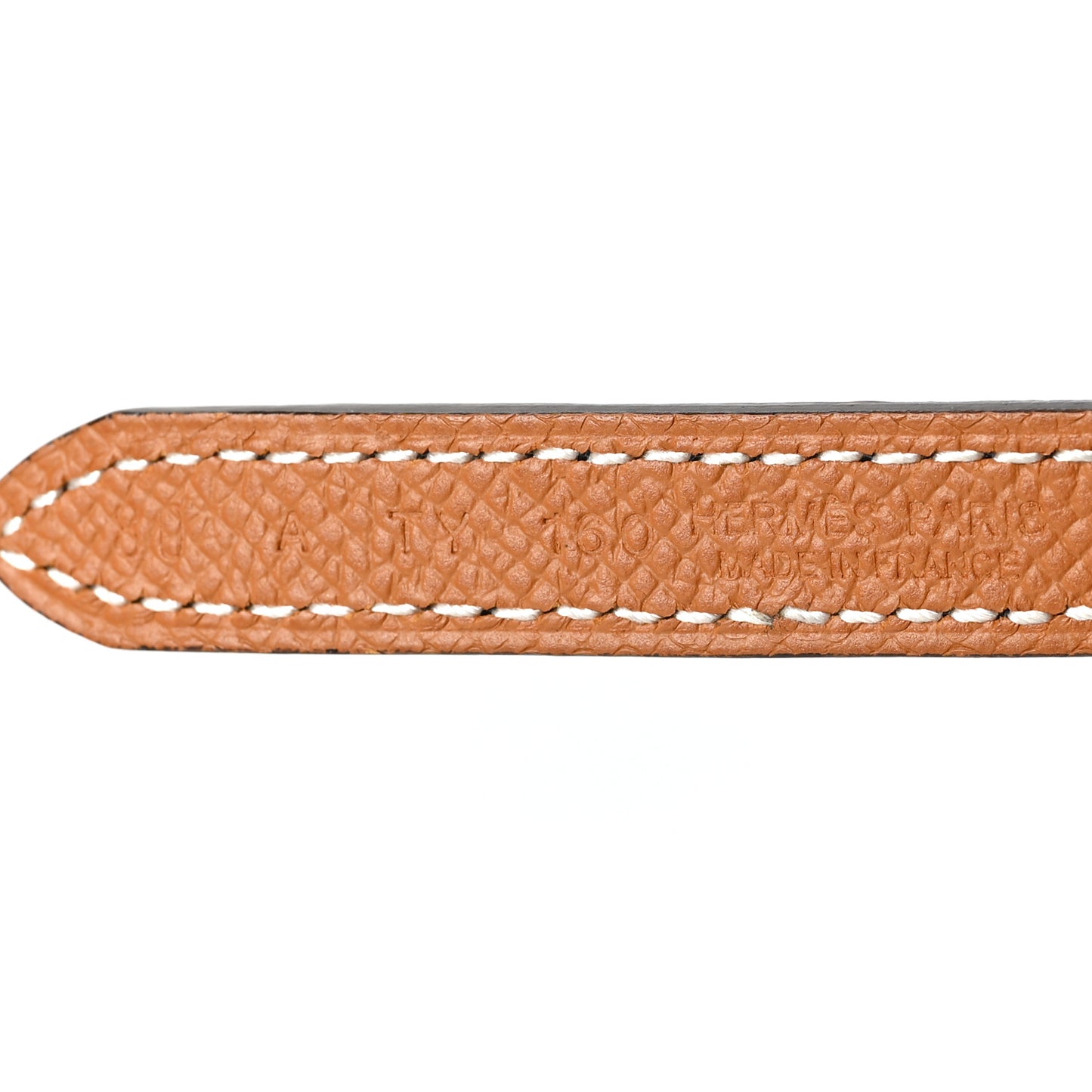Epsom Swift 13mm Belt Strap 80 Gold Black