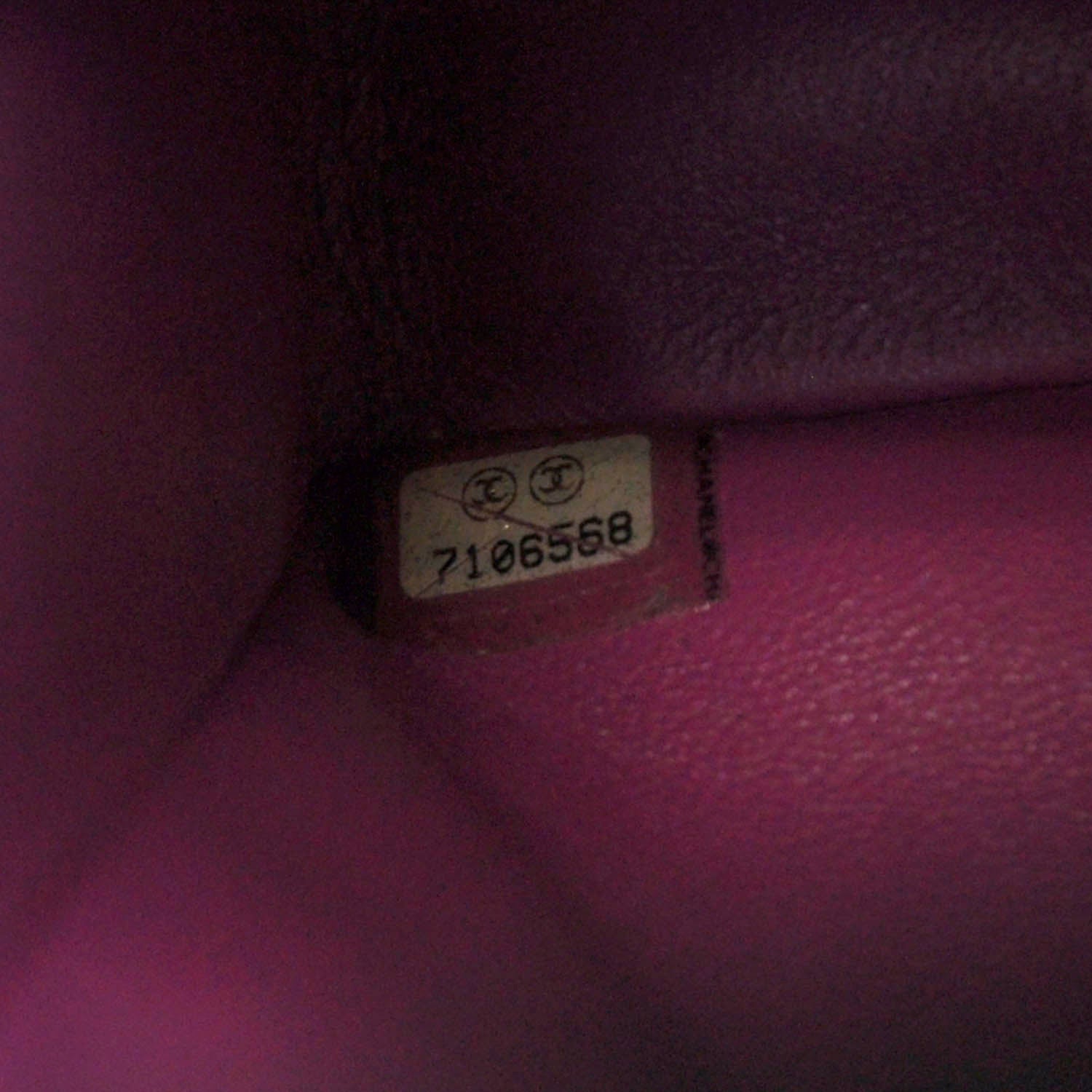 Chanel Lambskin Quilted Mini Flap Pink 9 of 9