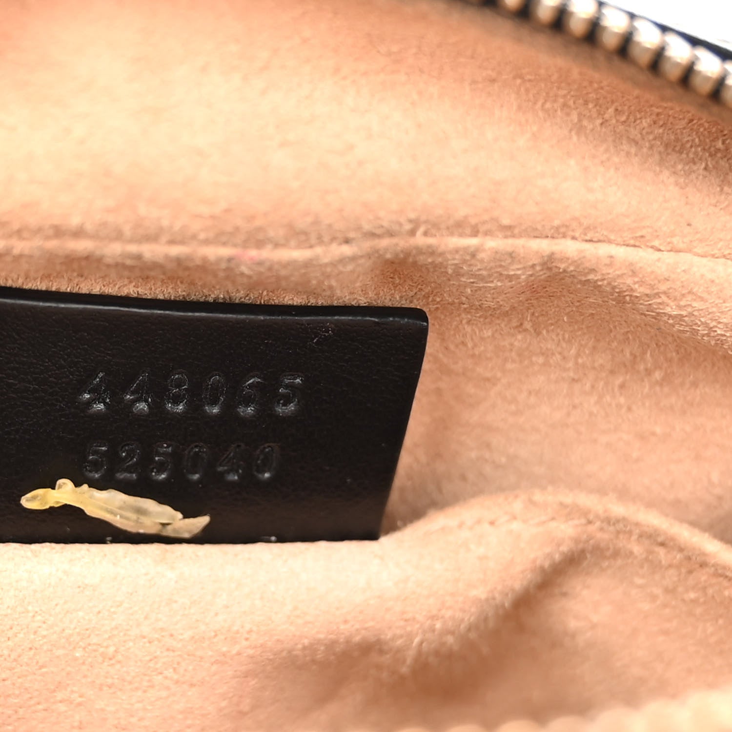 Gucci Calfskin Matelasse Mini GG Marmont Chain Shoulder Bag Black 7 of 10