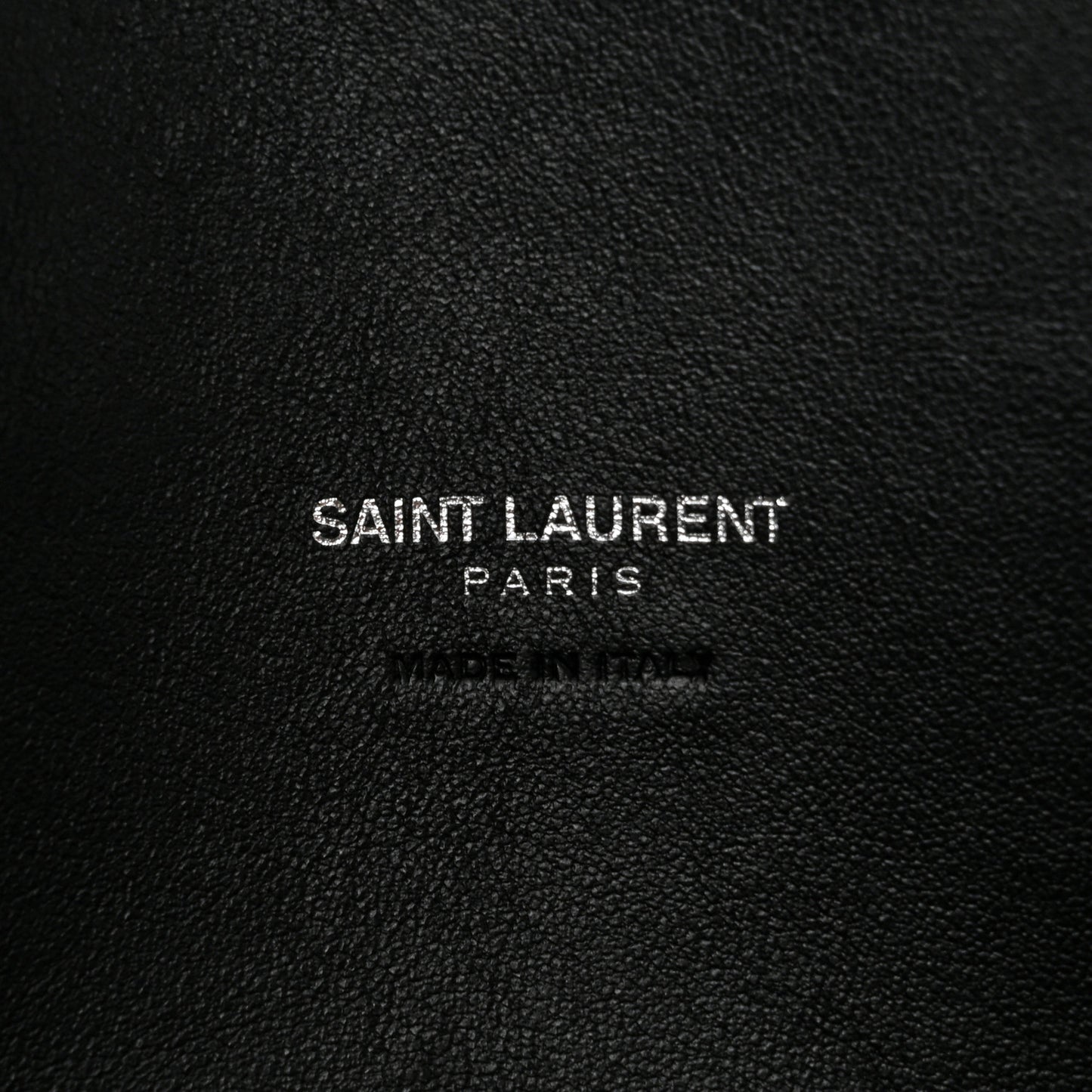 Grained Calfskin Small Sac De Jour Black