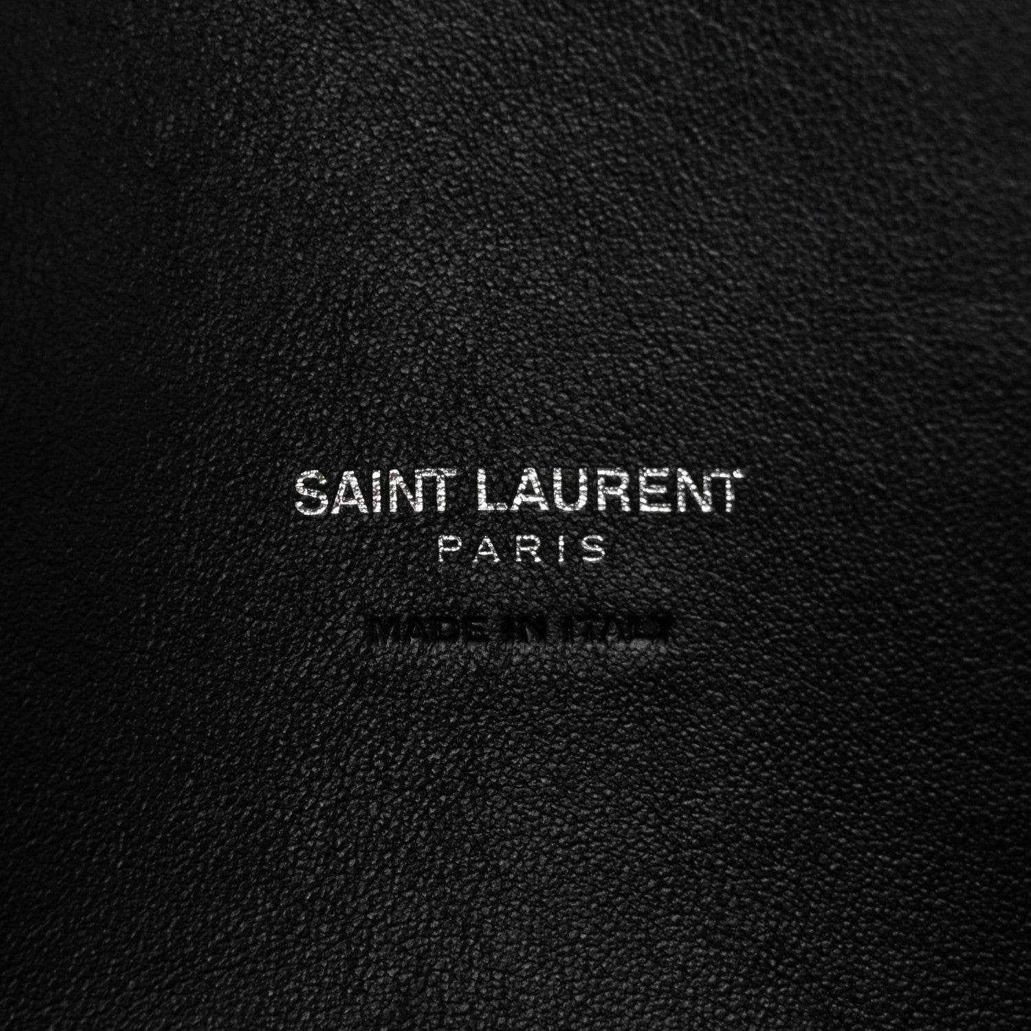Saint Laurent Grained Calfskin Small Sac De Jour Black 6 of 9