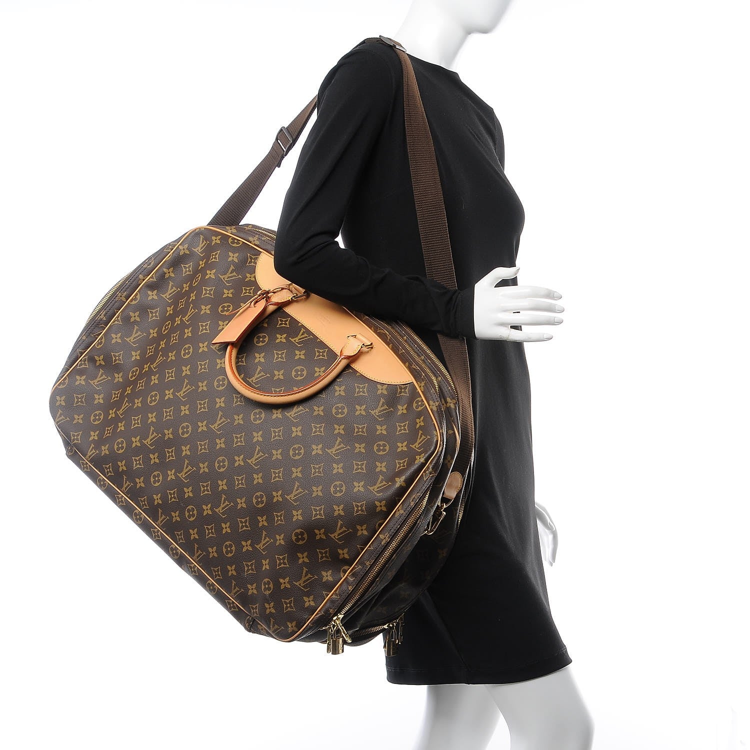 Louis Vuitton Monogram Alize 3 Compartment Bag 2 of 21