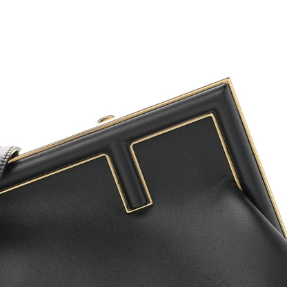 Fendi Shiny Nappa Small Fendi First Black 7 of 9