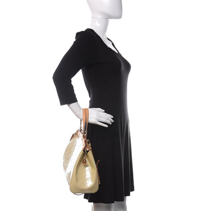 Louis Vuitton Vernis Brea MM Blanc Corail 3 of 12