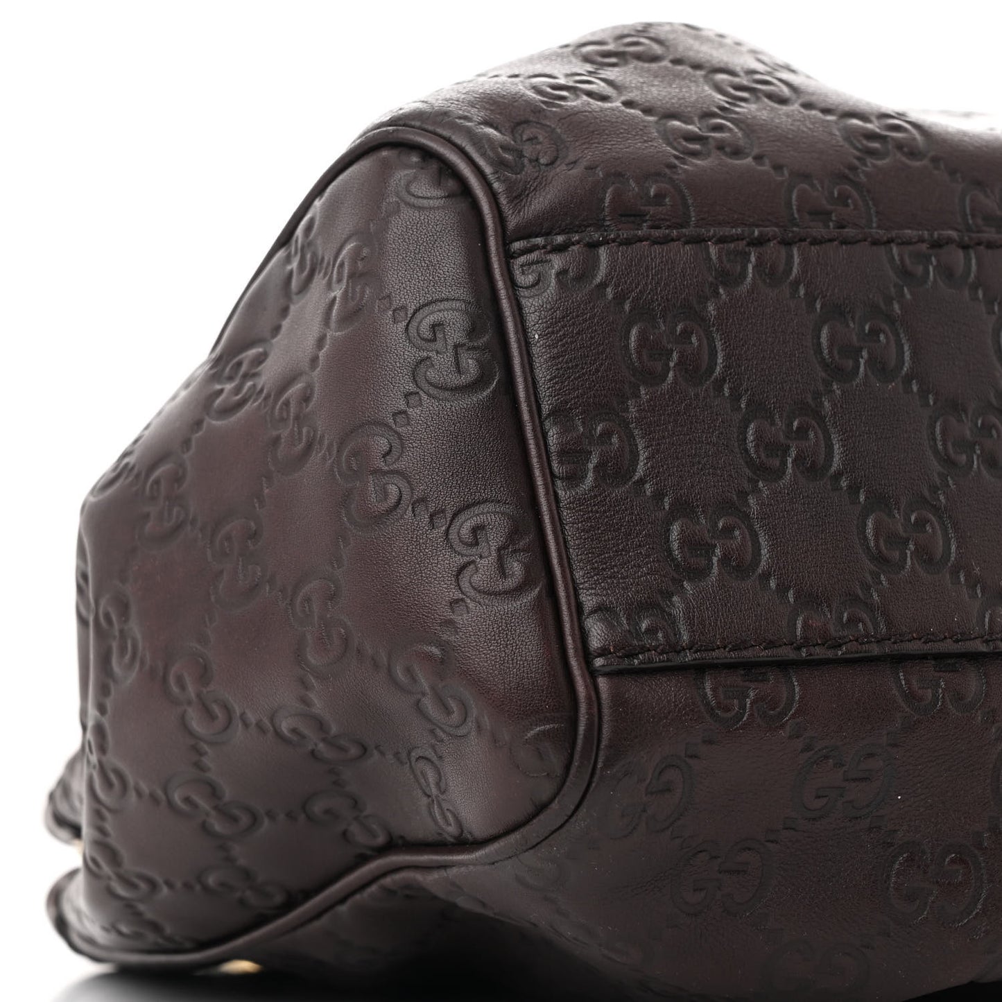 Guccissima Medium Sukey Tote  Brown