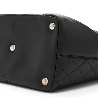 Chanel Calfskin Quilted Large Cambon Tote Black 10 of 10