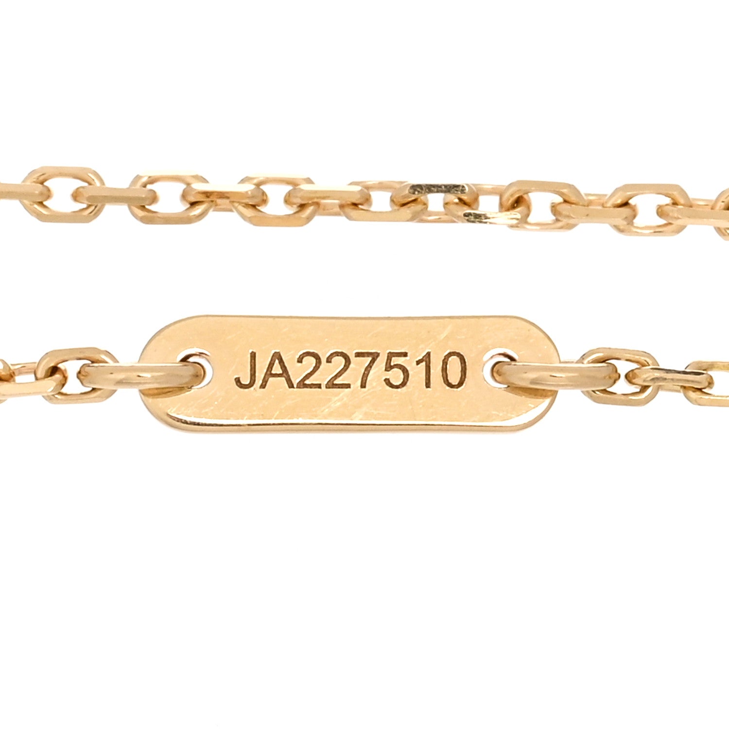 Van Cleef & Arpels 18K Yellow Gold Diamond Mini Frivole Bracelet 4 of 5