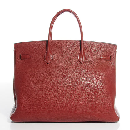 Hermes Togo Birkin 40 Sienna 5 of 27