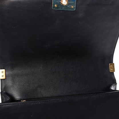 Chanel Calfskin Quilted New Medium Boy Flap Black 15 of 16